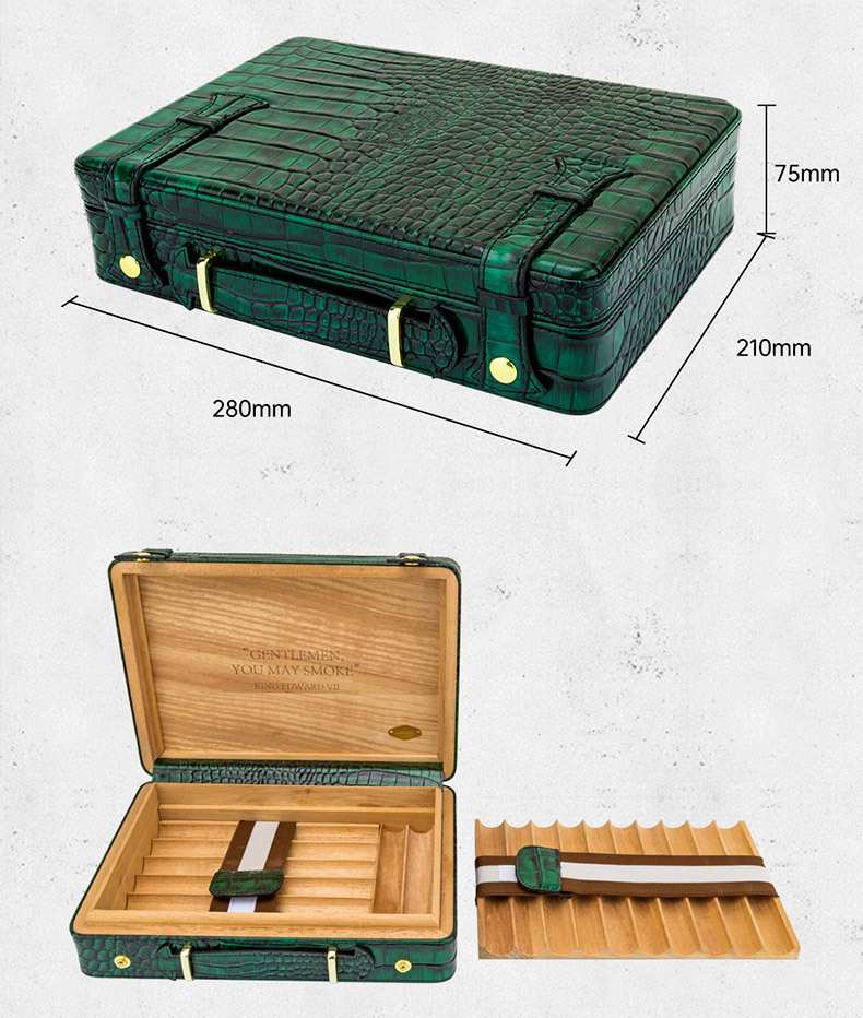 Hộp bảo quản cigar cao cấp Lubinski YJA 50017