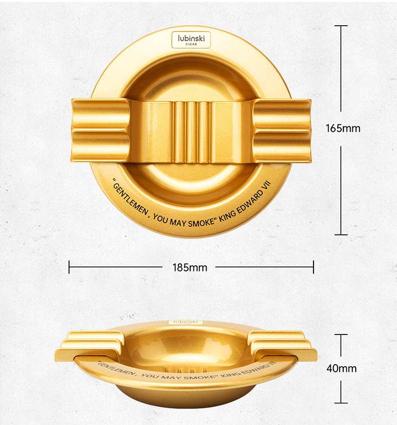 Gạt tàn cigar 4 điếu Lubinski YJA 20039