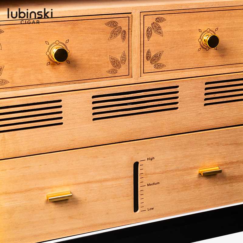 Tủ bảo quản xì gà trên 2000 điếu Lubinski LB-1850